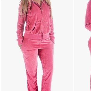 Pink tracksuit set